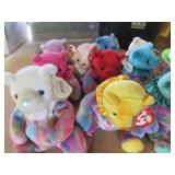 Set of (12) Ty Beanie birthstone...