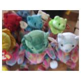 Set of (12) Ty Beanie birthstone...