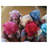 Set of (12) Ty Beanie birthstone...