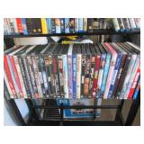 Wide variety of standard DVD movies...