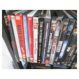 Wide variety of standard DVD movies...