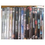 Variety of standard DVD movies...