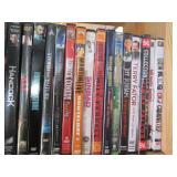 Variety of standard DVD movies...