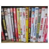 Large assortment of standard DVD mo...