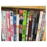 Large assortment of standard DVD mo...