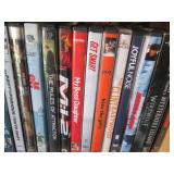 Wide variety of standard DVD movies...