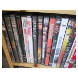 Wide variety of standard DVD movies...