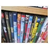 Large assortment of standard DVD mo...