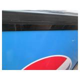 Near new Pepsi branded reach in ref...