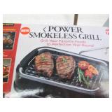 Power smokeless grill in original b...