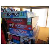 Lot of vintage through modern games...