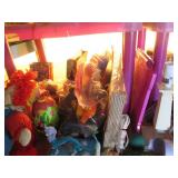 All toys and games pictured on shel...
