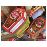 All toys and games pictured on shel...