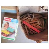 Playskool Lincoln logs...