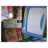 Lot of Leap Pad learning consoles, ...