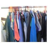 Lot of assorted mostly adult clothi...