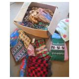 Box containing a wide variety of br...