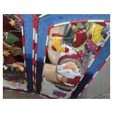 3-way folding metal structure Chris...