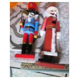 Pair of 14in wood nutcrackers...