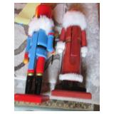 Pair of 14in wood nutcrackers...
