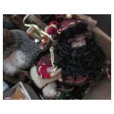 Massive Christmas decor lot includi...