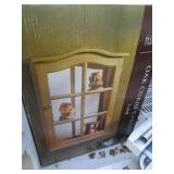 Home Trends 3-shelf Oak Curio in or...