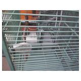 Metal 4ft elevated rolling bird cag...