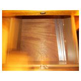 Wood 3-drawer standard size file ca...