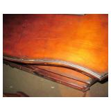 Decorative wood display shelf with ...