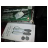 Blackjack dealing shoe, jump rope, ...