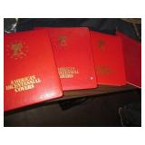 Lot of 4 stamp albums including a B...