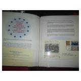 Lot of 4 stamp albums including a B...