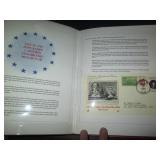 Lot of 4 stamp albums including a B...