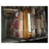 Bulk lot of rubber stampin up type ...