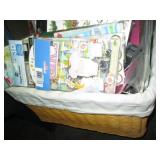 Large supply of stickers, albums an...