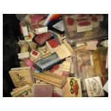 Clamshell tote loaded with rubber s...