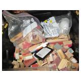 Clamshell tote loaded with rubber s...