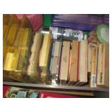Large supply of scrapbook supplies ...