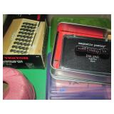 Large supply of scrapbook supplies ...