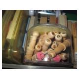 Large supply of scrapbook supplies ...
