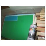 Large supply of scrapbook supplies ...