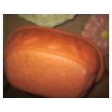 Small wood step stool, outdoor orna...
