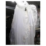 Vintage long sleeve beaded wedding ...