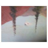 Large oil paintings and other frame...