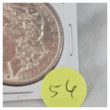 1889- Morgan AU  $1 Silver