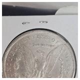 1889- Morgan AU  $1 Silver