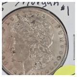 1885- Morgan VG+ Toned $1 Silver