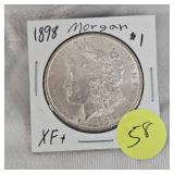 1898-O Morgan XF+ $1 Silver