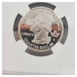 2005 S Silver 25c NGC PF69 Ultra Cameo Minnesota