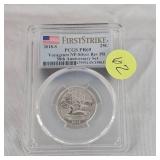 2018 S PCGS PR69 Voyageurs NP-Silver Rev Proof 50th Anniversary